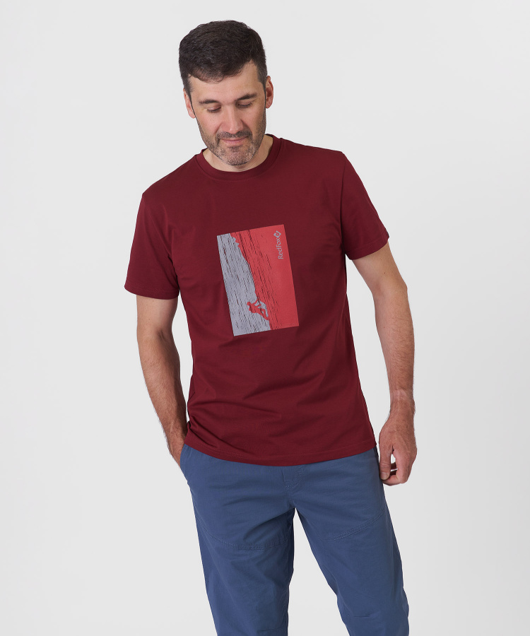 Футболка Rock Мужская (XL, 1100/бордовый, , , , , )