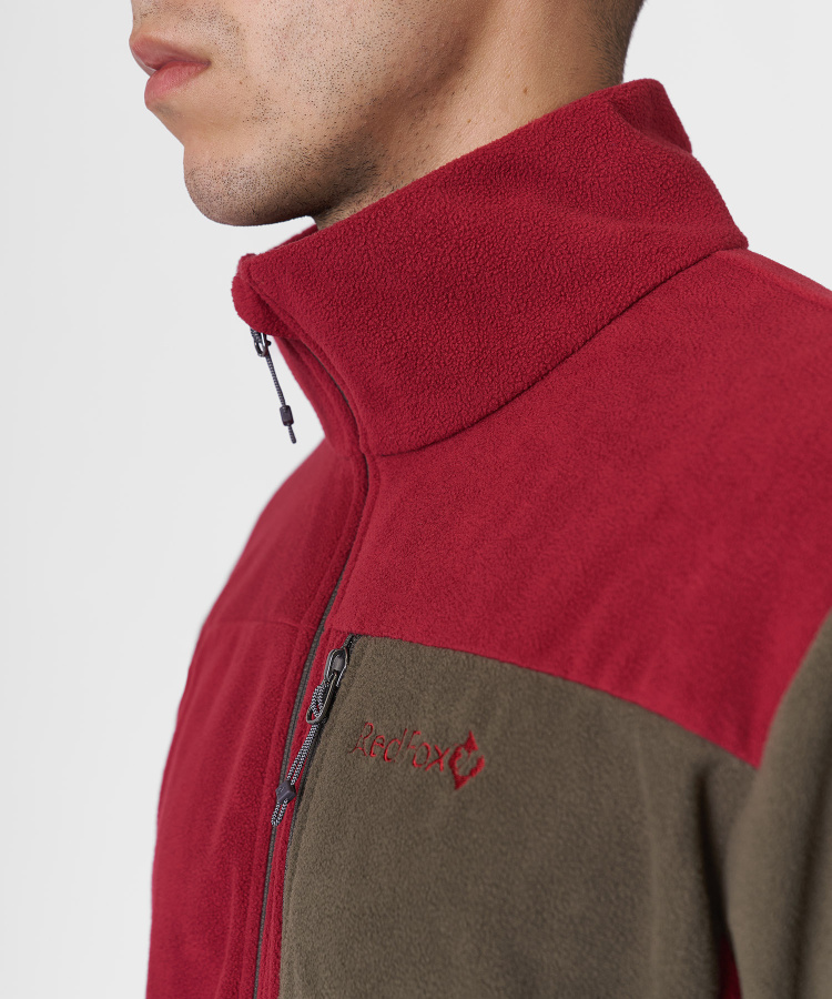 Джемпер Camp Jacket Мужской (XL, 1131/бордовый/т.оливковый, , , , , )