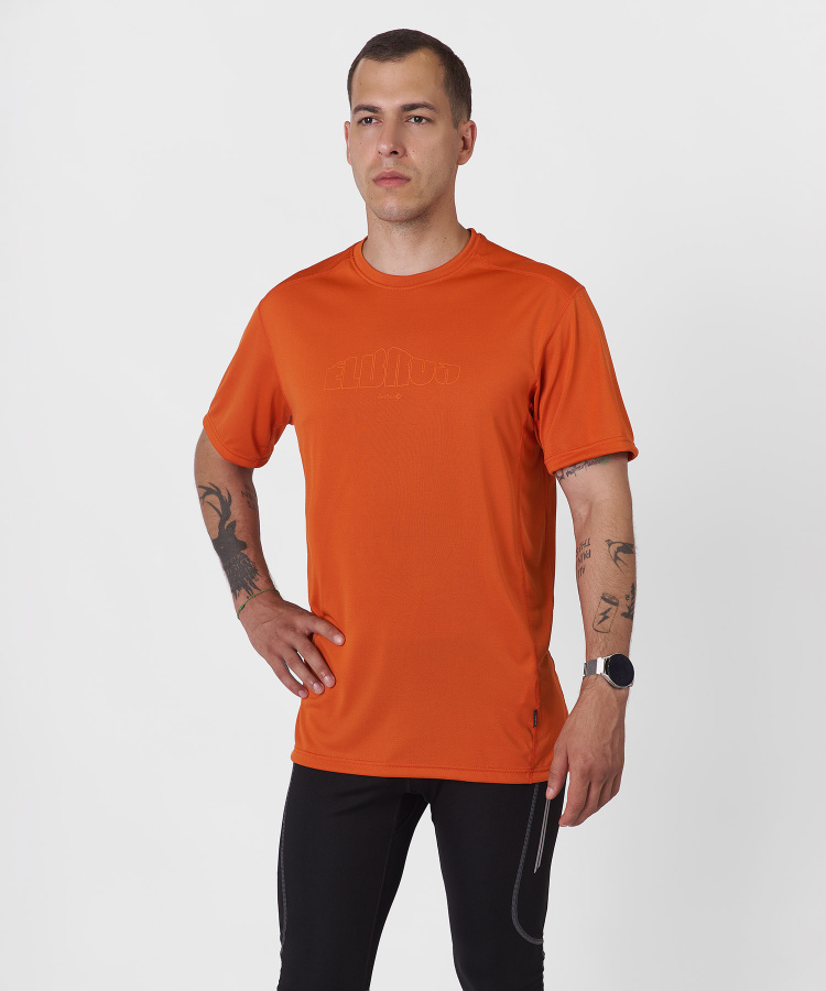 Футболка Interline Мужская (L, 2300/оранжевый, , , , , )