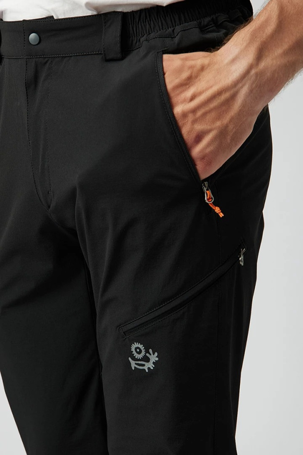 *Брюки 4WS 24-25112 муж. (52, 10 Черный, 182, , , , )