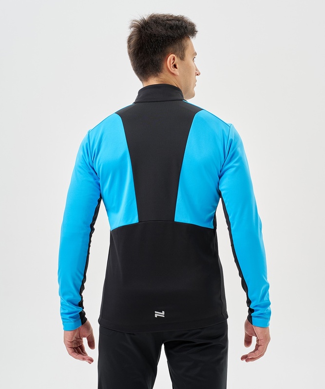 Тренировочная куртка Nordski Advance Light Blue/Black (52-XL, Light Blue/Black, , , , , )