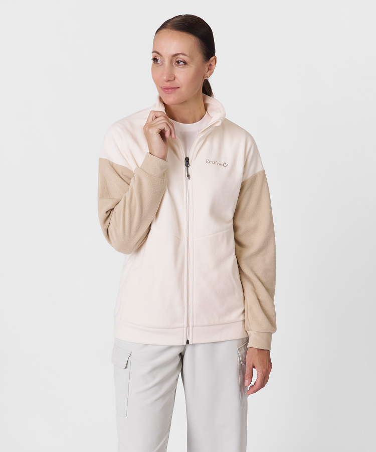 Джемпер Camp Jacket Женский (XS, 8035/белый/бежевый, , , , , )