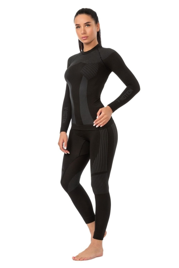 Термокомплект F10 жен (L, Черный, , , , , )