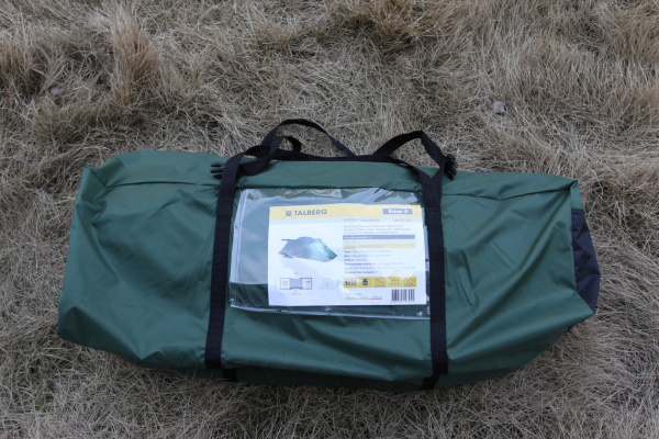 Talberg base 4 палатка talberg (зелёный)