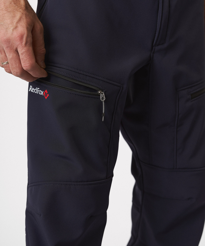 Брюки Yoho Softshell WS Мужские (XL, 9900/черно-синий, , , )