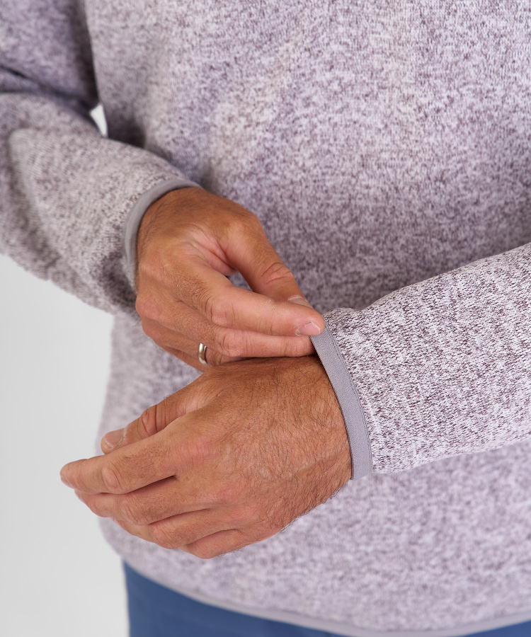 Пуловер Aniak II Мужской (S, 7000/св.серый, , , , , )