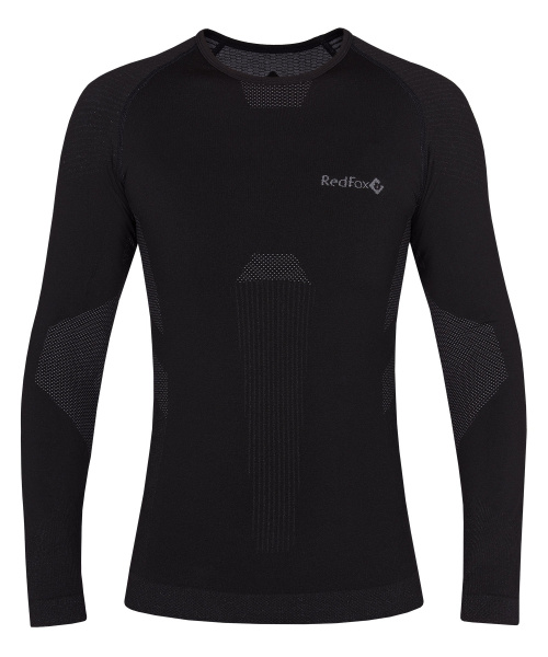 Первый слой фуфайка с длинным рукавом Active Seamless Женская (S-M, 1000/черный, , , , , )