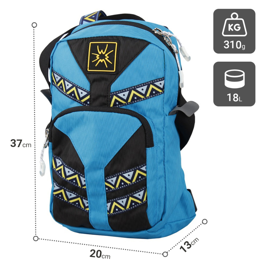 B0200 BAG Рюкзак (черный/синий)