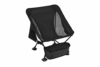 2405 ULTRALIGHT SQUARE LOW CHAIR кресло скл. (черный)