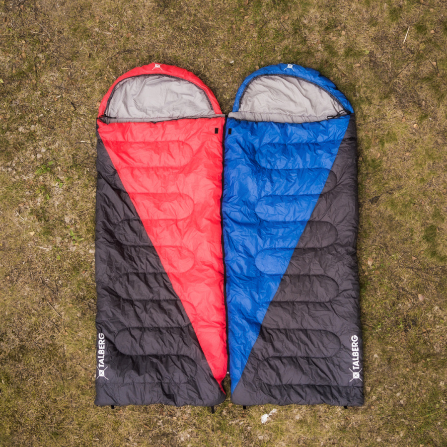 TRAVELLER -7°C спальный мешок (-7С, синий правый)