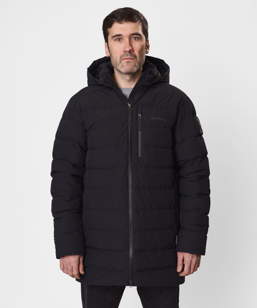 Пальто пуховое Siberia IV Мужское (S, 1000/черный, , , , , )