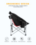 King Camp 3816 moon leisure chair кресло скл. cталь (84х70х80 синий)
