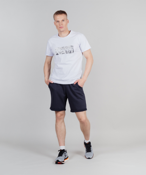 Футболка Nordski Simple Logo White (46, White, , , , , )