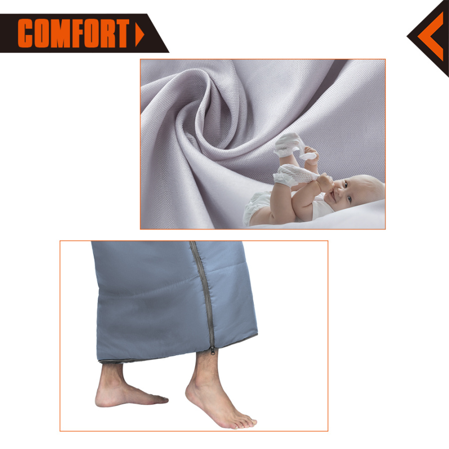 3212 VALLEY 250 -3С спальный мешок (синий, правый)