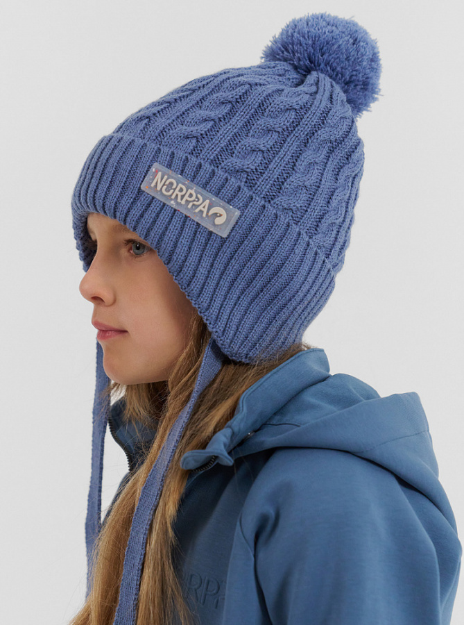 *100472 Шапка детская COLA 2 (One Size, 406 сумеречный, , , , , )