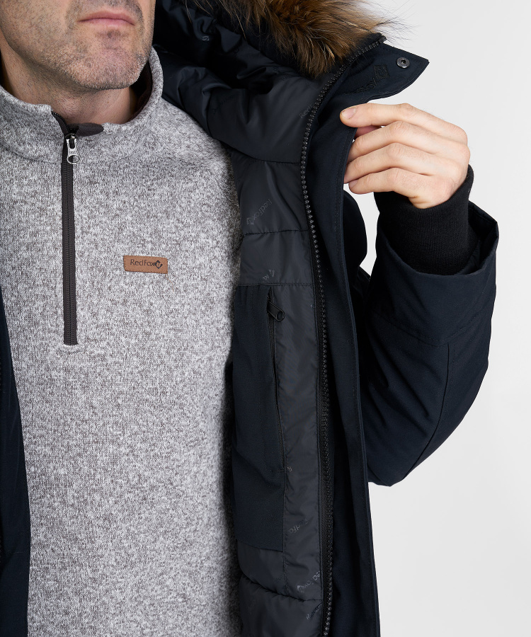 Полупальто пуховое Dikson IV Мужское (L, 1000/черный, , , )