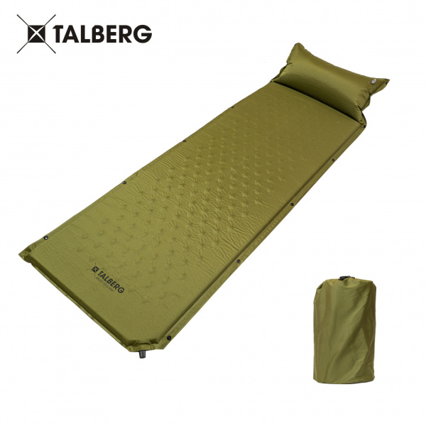 Talberg basic reg mat самонадувающиеся коврики (185х60х3,оливковый)