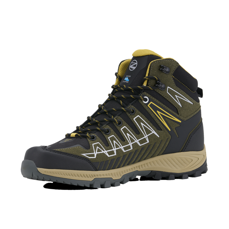 Ботинки THUNDER MID WP (46, Olive/Yellow, , , , , )