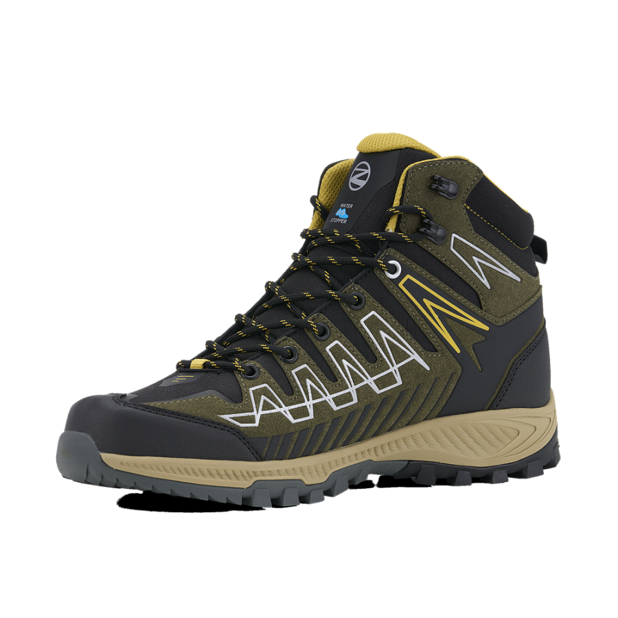 Ботинки THUNDER MID WP (40.5, Olive/Yellow, , , , , )
