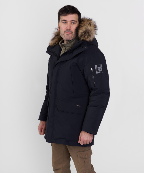 Куртка пуховая Kodiak D II Мужская (S, 1000/черный, , , , , )