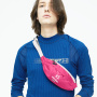  b0268 waist bag 1,5 поясная сумка (1.5 черный)