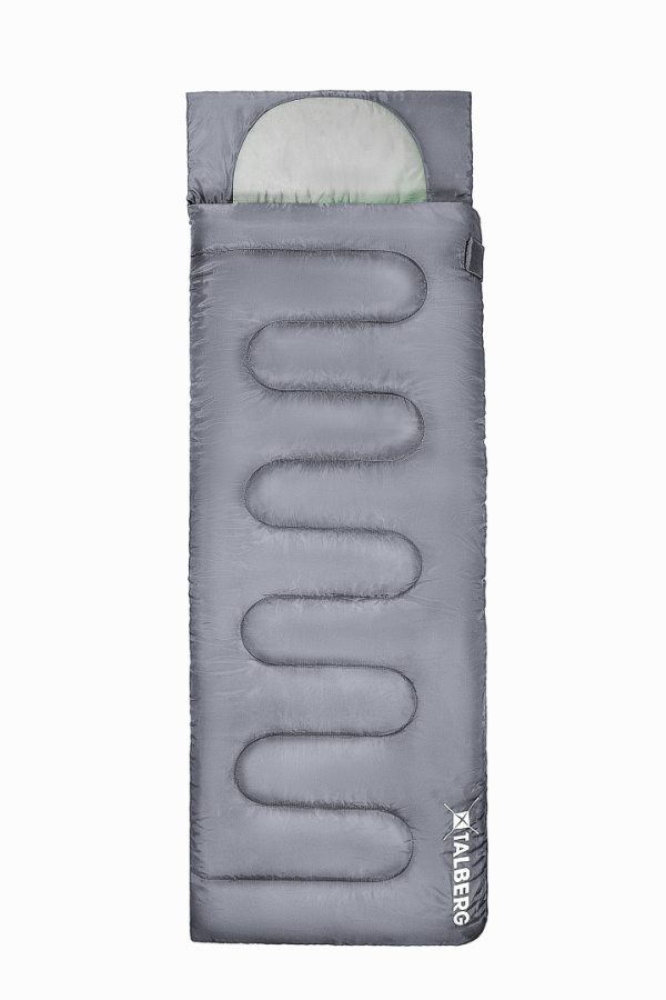 OASIS +5°C спальный мешок (+5С, серый правый)