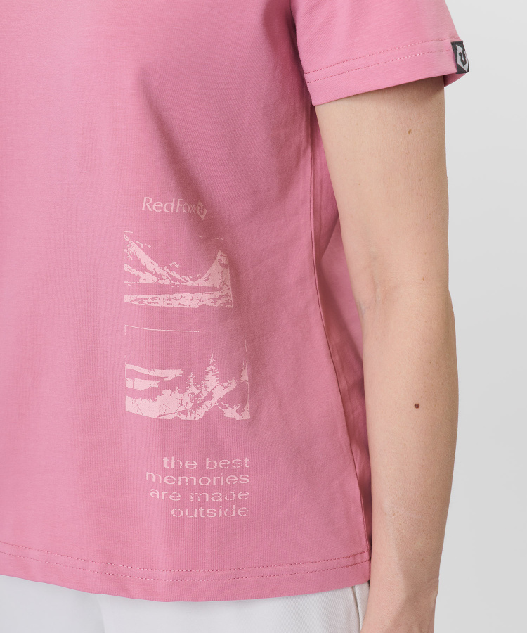 Футболка Memory Женская (XL, 1900/coral fusion, , , , , )