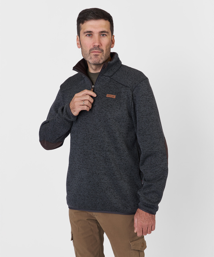 Пуловер Aniak II Мужской (XL, 3000/т.серый, , , , , )