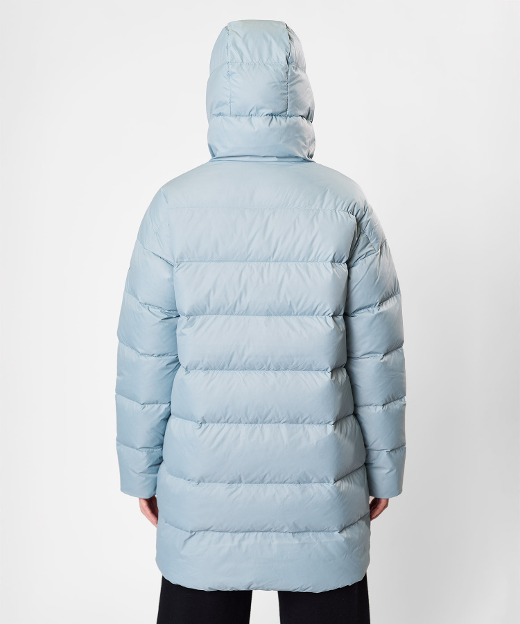 Полупальто пуховое Myst Женское (M, 7300/лагуна, , , , , )