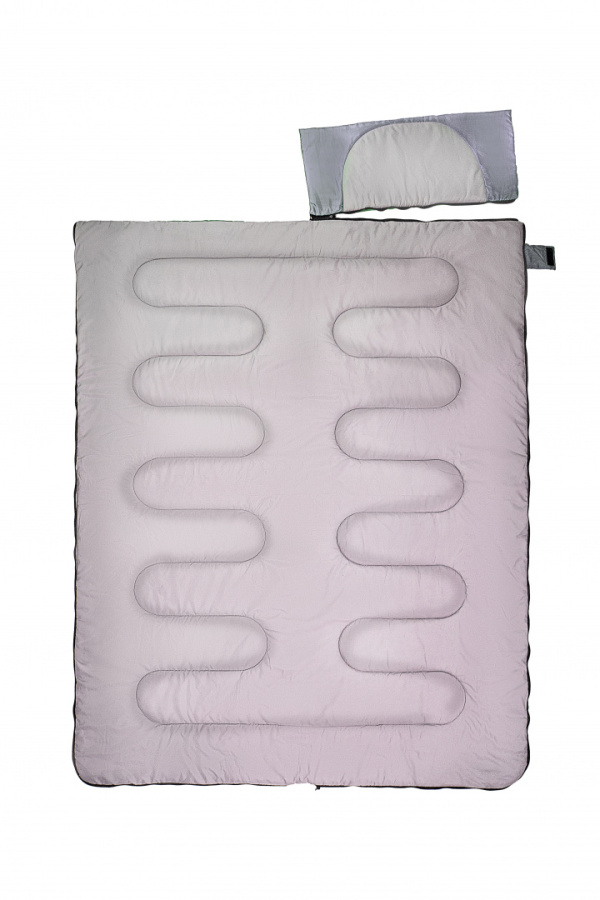 OASIS +5°C спальный мешок (+5С, серый правый)