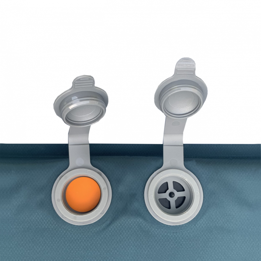 QUICK COMFORT MAT самонадувающиеся коврики (серо-синий,192х66х5 см)