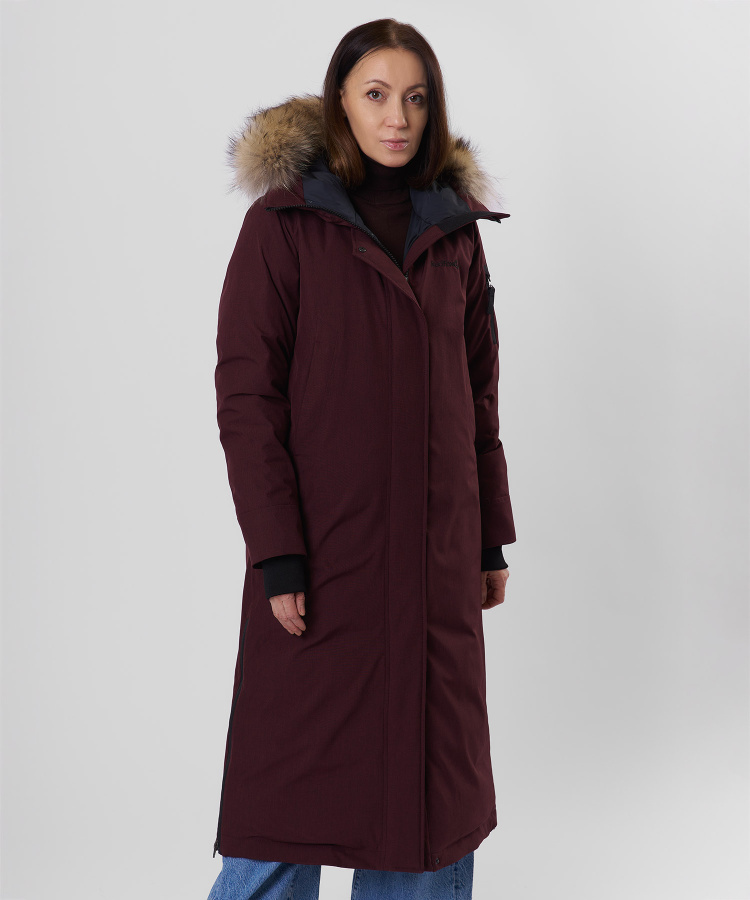 Пальто пуховое Aurora III DF Женское (XL, 0200/малиновый, , , , , )