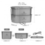 Cook 'n' Escape ca2117 titanium canteen mesh kit набор походной посуды