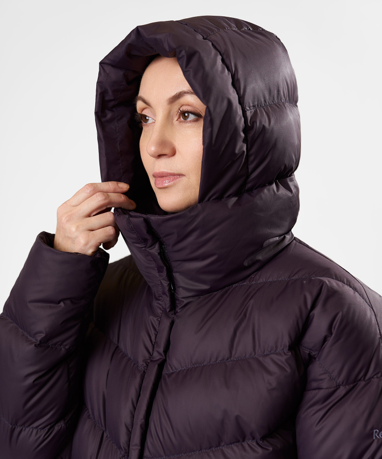 Полупальто пуховое Myst Женское (XS, 2500/бургунди, , , , , )