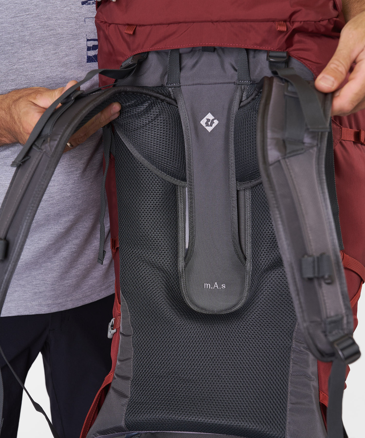 Рюкзак Makalu 85 V5 (, 1122/бордовый/кирпич, , , , , )