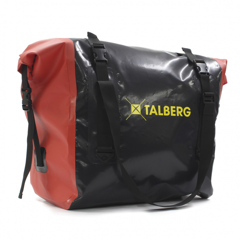 Гермосумка с широким входом HUNT DRY BAG PVC 90 (черный/красный)