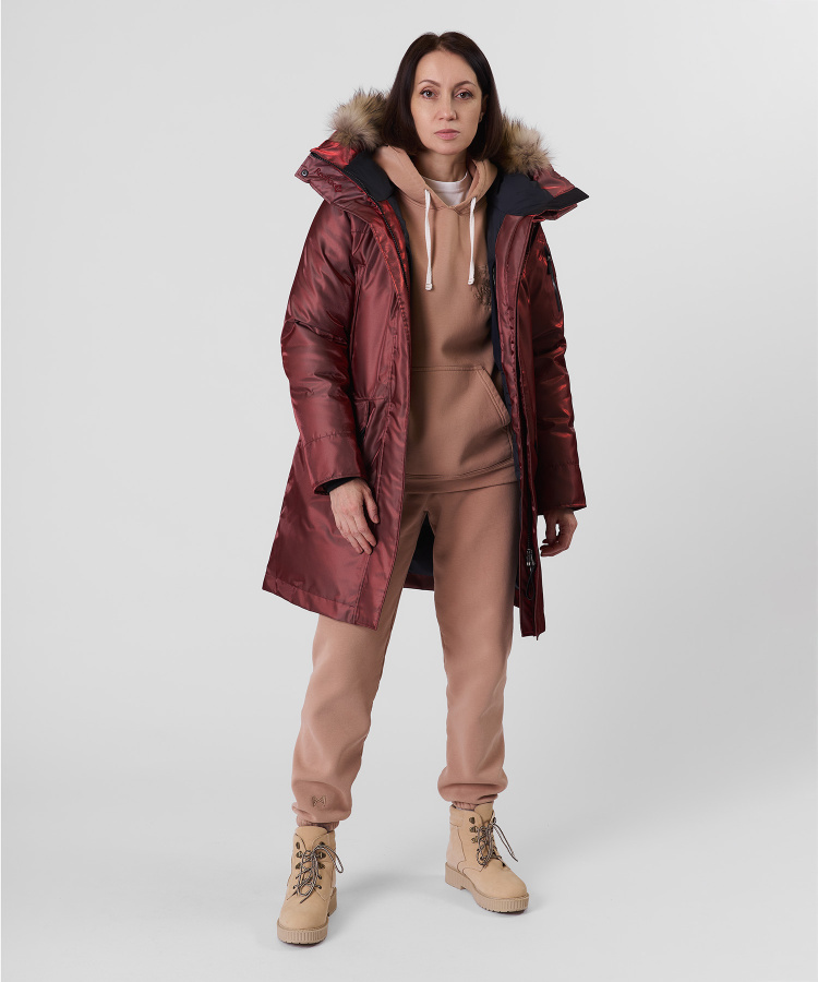 Полупальто пуховое Kodiak GL II Женское (XL, M600/металлик rose brown, , , , , )