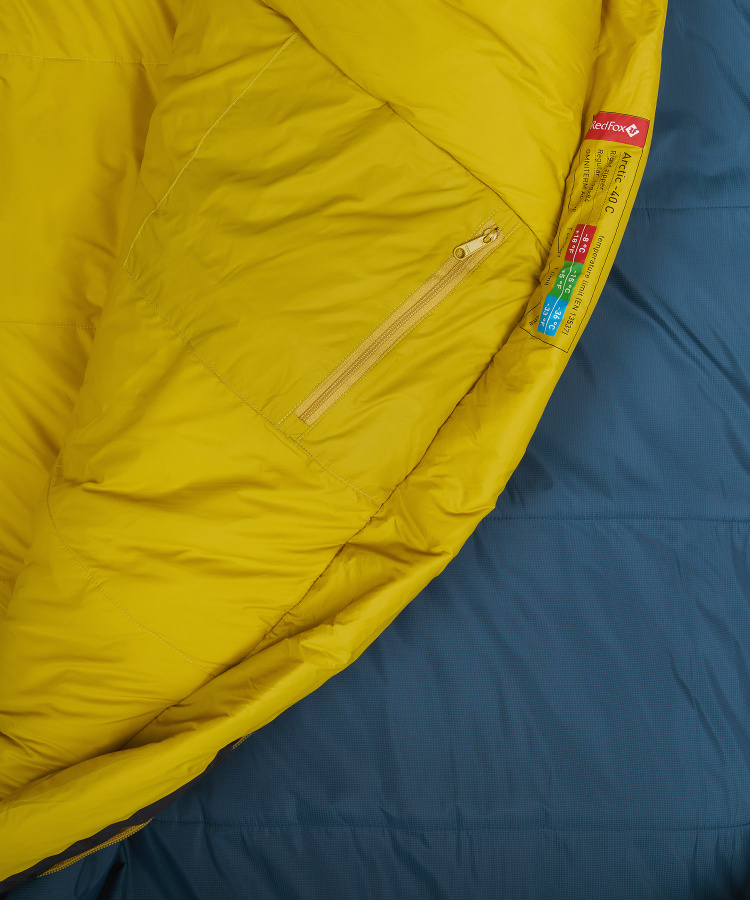 Спальный мешок Arctic-40C right (Regular, 6942/нептун/эвкалипт, , , , )