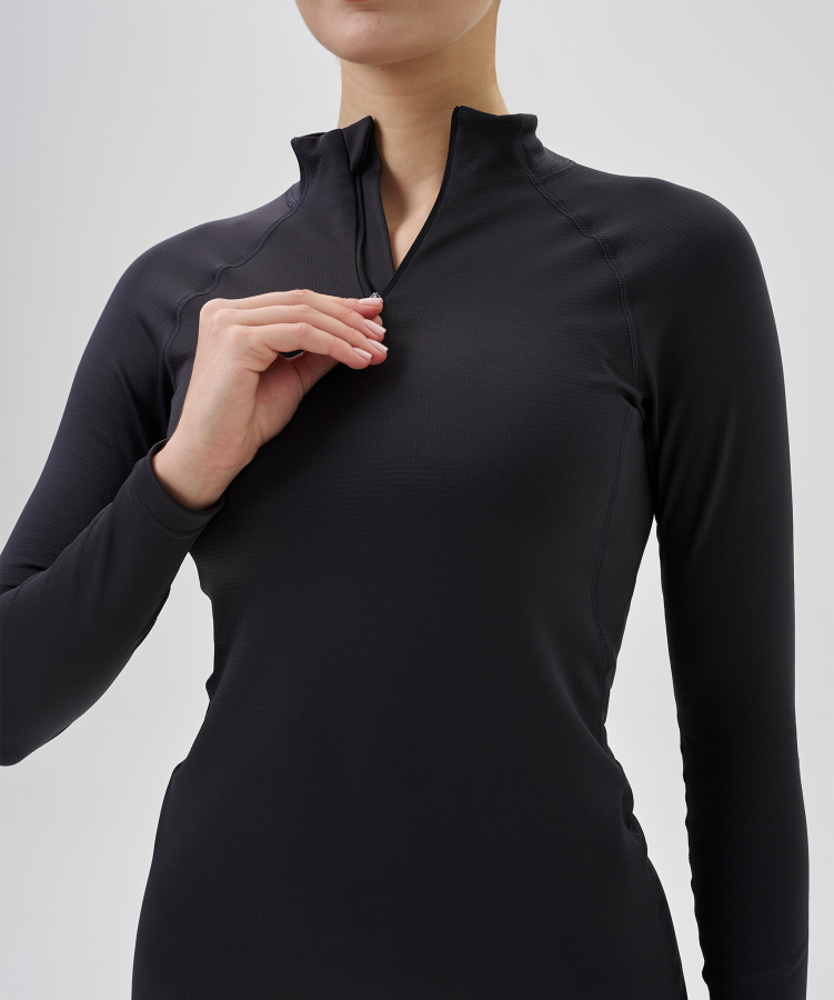 Рубашка Nordski Intense Half Zip Grey W (44-XL, Grey, , , , , )