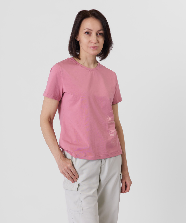 Футболка Memory Женская (XL, 1900/coral fusion, , , , , )