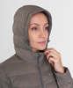 Полупальто утепленное Flight II Женское (XL, 3100/т.оливковый, , , , , )