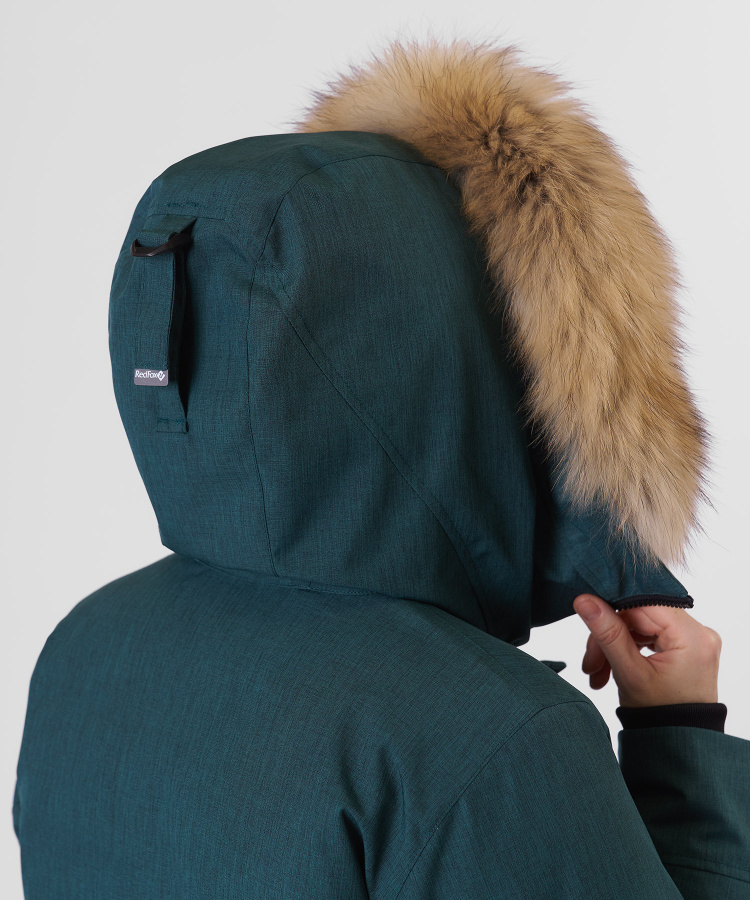 Пальто пуховое Aurora III DF Женское (XS, 7100/petrol, , , , , )