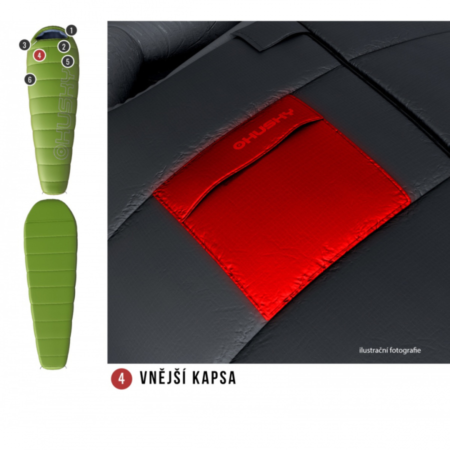 MIKRO +2°С 210х85 спальный мешок (левый)