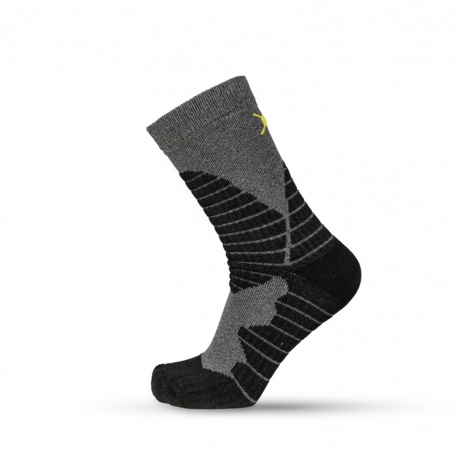 Altai Merino -15°C носки, черный/серый (36-38)