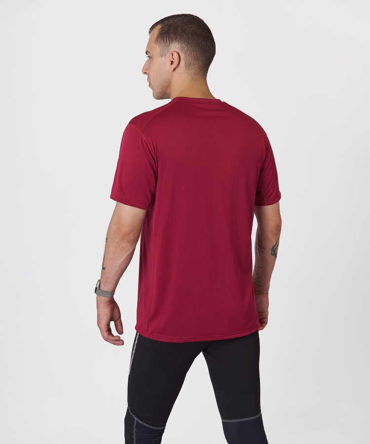 Футболка Interline Мужская (S, 1100/бордовый, , , , , )