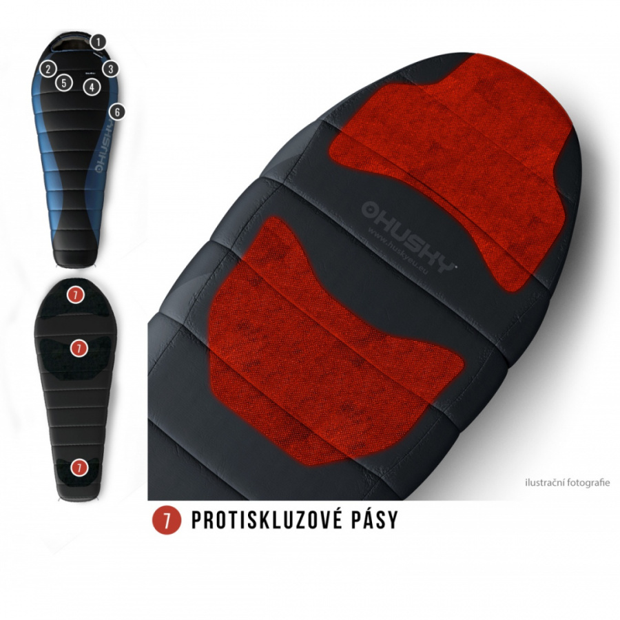 DRAPE -20°С 220х85 пуховый спальный мешок (пух, левый)