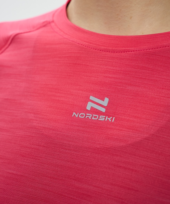 Футболка Nordski Pro Magenta W с длинным рукавом (42-L, Magenta, , , )