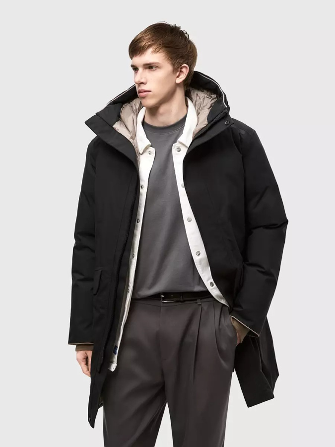 *100638 Пальто мужское TOGAR (M, 060 чёрный, , , , , )