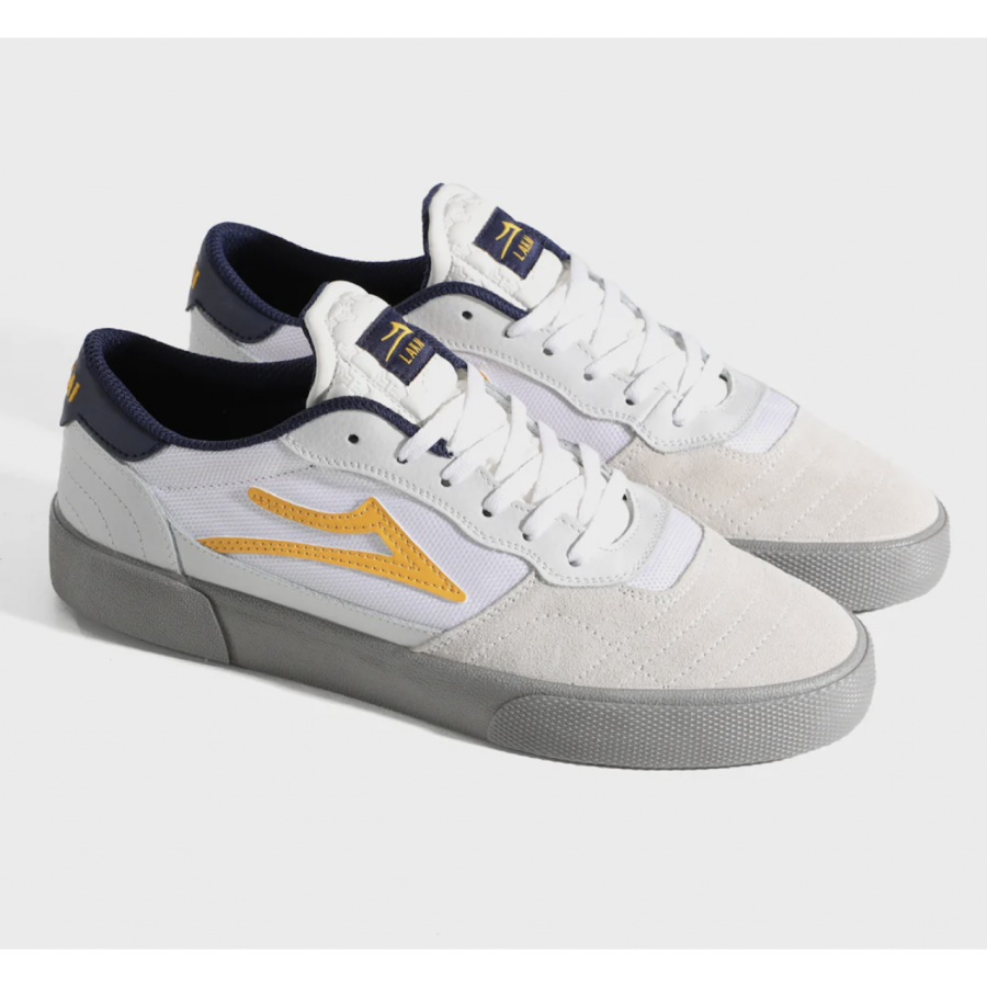 Кеды Lakai Cambridge (45, WHITE LEATHER/GREY, , , , , )