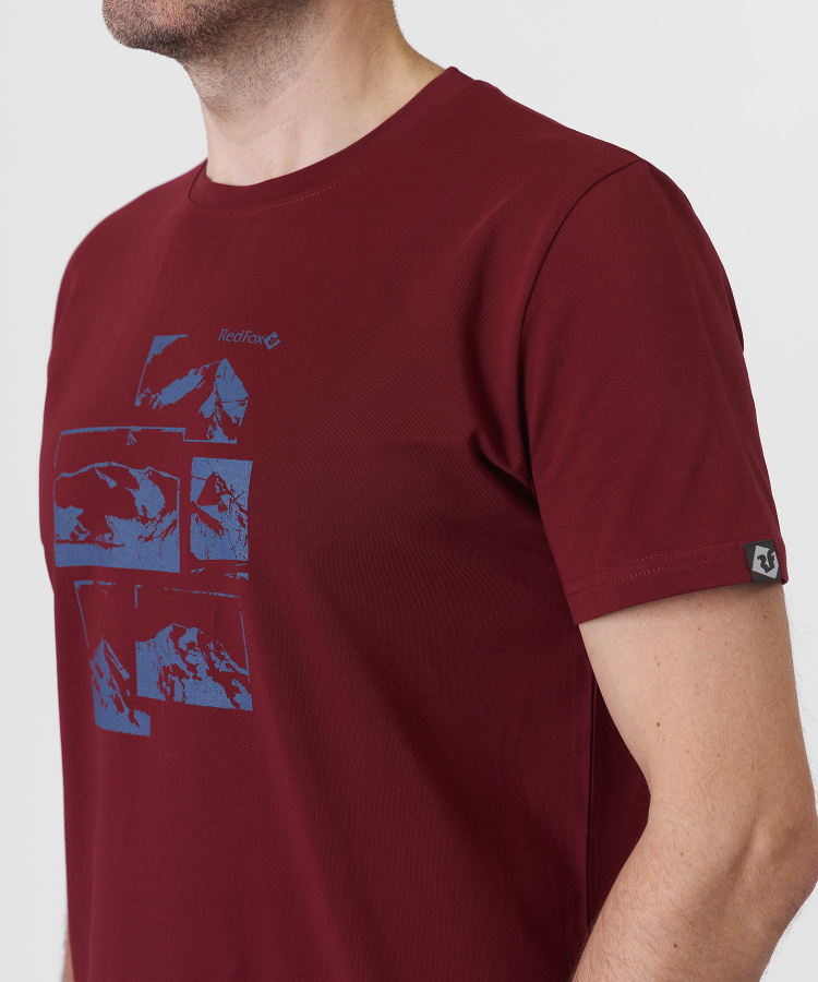 Футболка Sl Мужская (XL, 1100/бордовый, , , , , )